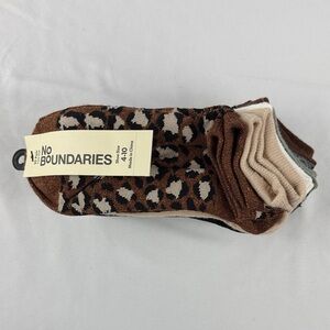 NWT No Boundaries 10 Pack Ankle Sock Set